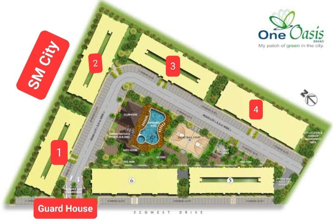 Ri'S One Oasis W Free Pool Back Of Sm City Mall Davao City Екстериор снимка